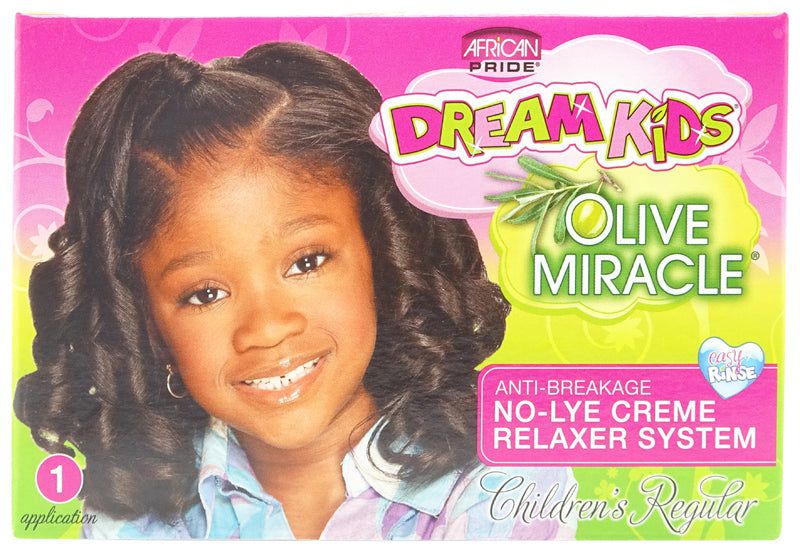 African Pride African Pride Dream Kids Olive Miracle Anti Breakage No Lye Creme Relaxer System