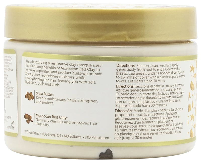 African Pride African Pride Moroccan Clay & Shea Butter Heat Activated Masque 340g