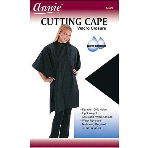 Annie Annie Cutting Cape 43In * 52In Black