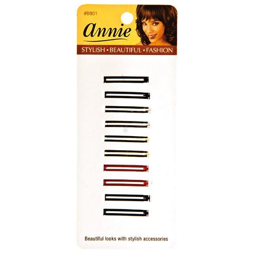 Annie Annie Mini Barrettes/Hair Clips, 3.5cm, Assorted Color, Pack of 10
