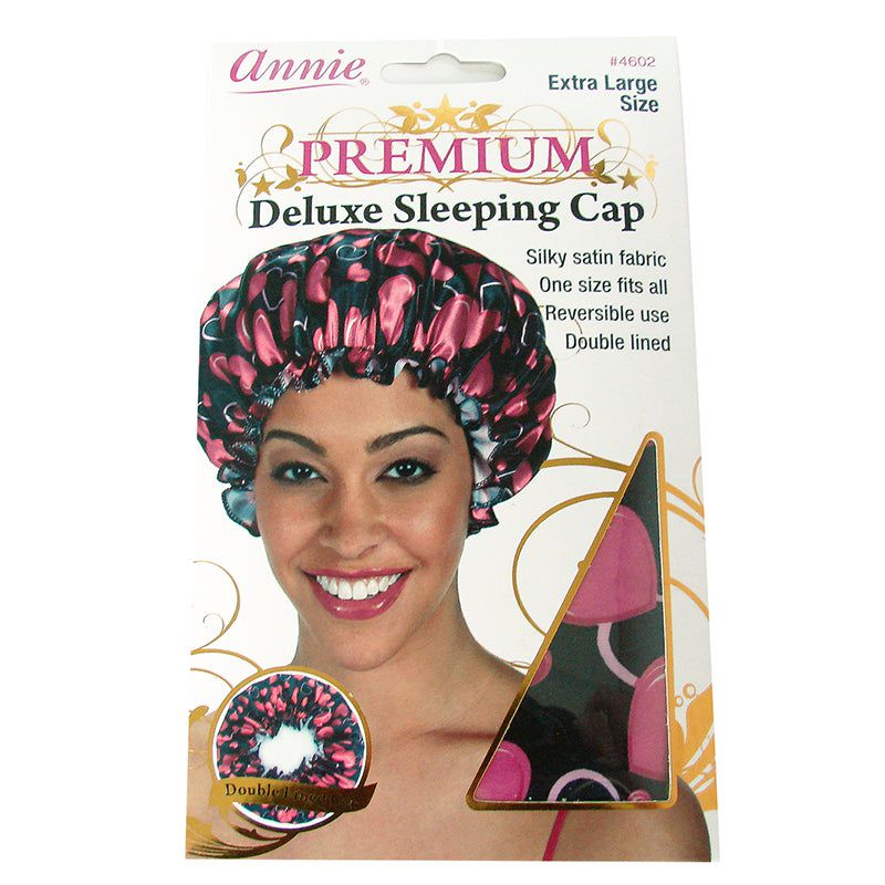 Annie Annie Premium DeLux Sleeping Cap/Nachthaube, Pink