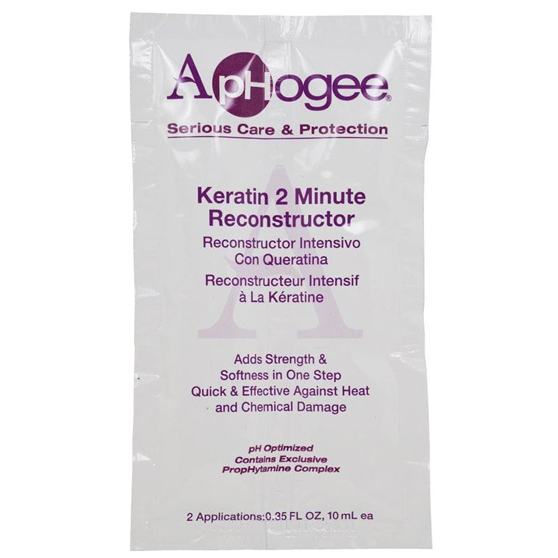 Aphogee ApHogee Keratin 2 Minute Reconstructor 2 Applications 10ml