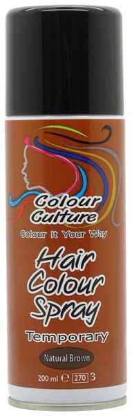 Colour Culture Colour Culture Brown Colour Culture Temporary Hair Colour Spray 200ml