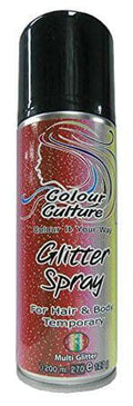 Colour Culture Colour Culture Multi Glitter Colour Culture Temporary Hair Colour Spray 200ml