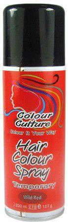 Colour Culture Colour Culture Wild Red Colour Culture Temporary Hair Colour Spray 200ml