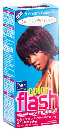 Dark and Lovely Dark and Lovely Soft Sheen-Carson Color Flash Vibrant Color Mousse 1.76 oz