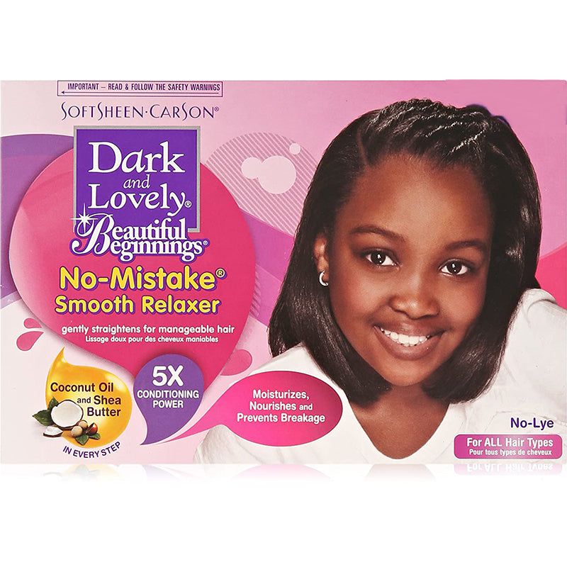 Dark and Lovely Dark & Lovely Beautiful Beginnings No-Mistake Smooth Relaxer For All Hair Types