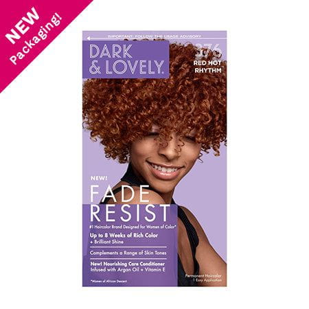 Dark and Lovely Dark & Lovely Color :376 Red Hot Rhythm Dark and Lovely Soft Sheen-Carson Fade Resist Rich Conditioning Color