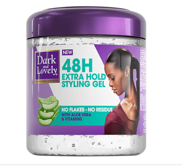 Dark and Lovely Health & Beauty Dark & Lovely - Gel coiffant tenue extra 48h (450 ml)