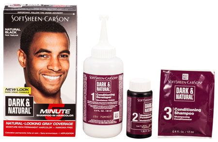 Dark & Natural Dark and Natural SoftSheen Carson Natural-Looking Gray Coverage For Men