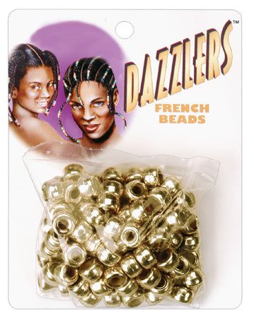 Dazzlers Dazzlers French Beads Gold 100Psc.