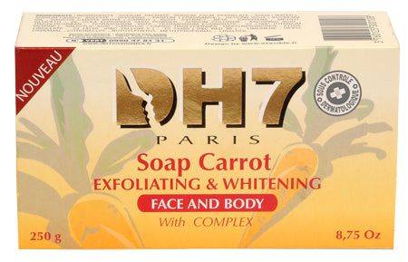 DH 7 Paris DH7 Lightening and Exfoliating Soap with Carrot 250g