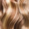 Dream Hair 14" = 35 cm / Braun-Blond Mix #P6/24 Dream Hair Closures 200 Style Remy Hair/Human Hair, Remy Echthaar