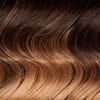 Dream Hair 18" = 45 cm / Schwarz-Hellbraun Mix Ombré #T1B/27 Dream Hair S-Nr One Weaving 14"/35Cm Synthetic Hair