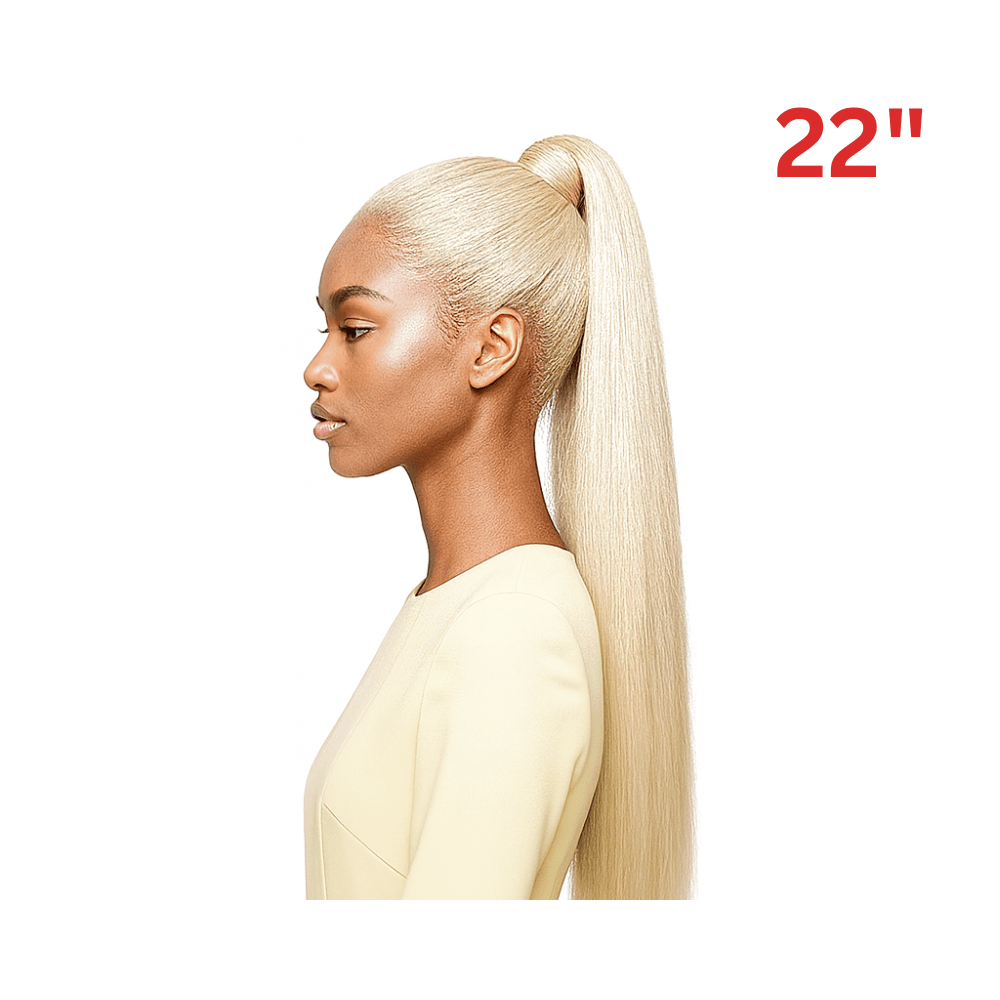 Dream Hair Health & Beauty 22" / #613 Dream hair EL Ponytail Straight Human Hair ( 22" & 24")