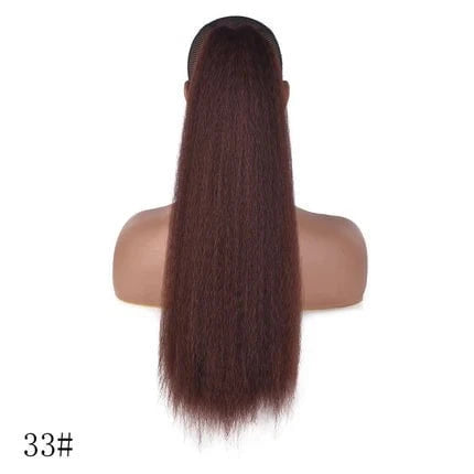 Dream Hair Health & Beauty #33 Dreamhair Yaki Straight Ponytail 22"