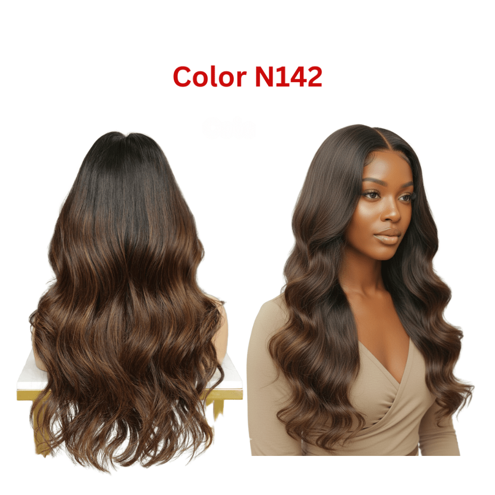 Dream Hair Health & Beauty #N142 Dream Hair Wavy 13x6 Glueless Wig 18"