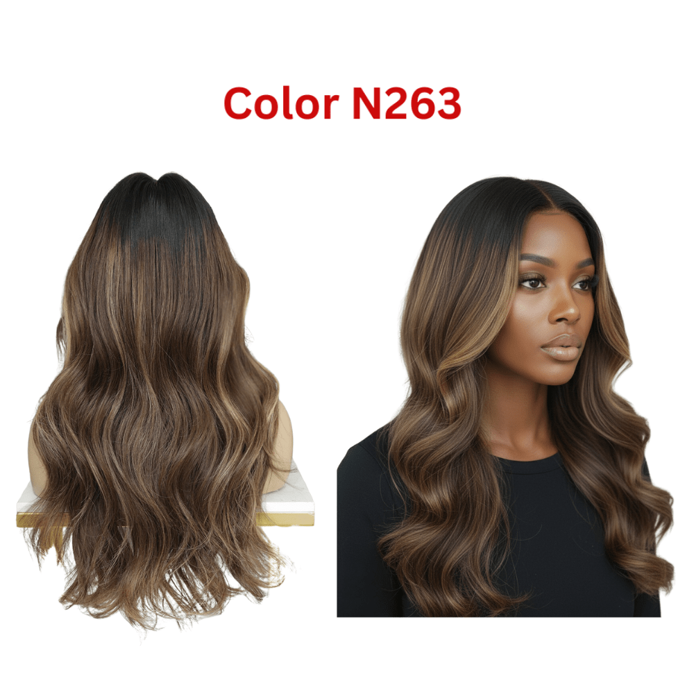 Dream Hair Health & Beauty #N263 Dream Hair Wavy 13x6 Glueless Wig 18"