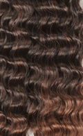 Dream Hair Kupferbraun-Hellbraun Mix Ombré #TT30/27 Dream Hair ponytail EL 2005  12"/30cm Human Hair