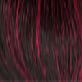 Dream Hair Schwarz-Rot Mix #1B/RD Dream Hair S-Ombre Cheveux synthétiques Tressen