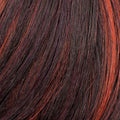 Dream Hair Schwarz-Rot Mix #FBW/350 Wig Lulia Synthetic Hair, Kunsthaar Perücke