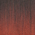 Dream Hair Schwarz-Rot Mix Ombré #TT1B/350 Wig Afro Big Synthetic Hair, Kunsthaar Perücke, Afroperücke