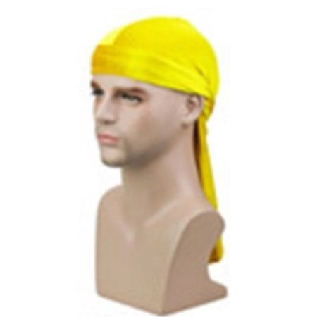 Dreamfix Dreamfix Durag Silky Velvet Cap Ultimate Compression for 360° Waves:Yellow