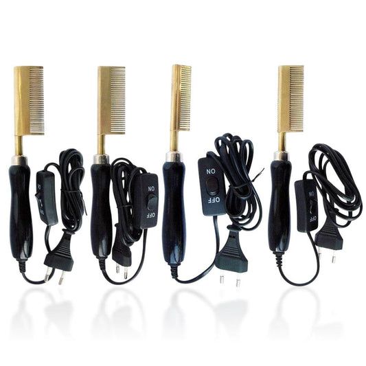 Dreamfix Health & Beauty Dreamfix Elektrischer Haarglättungs-Kamm, Electric Hair Comb for Afro Hair