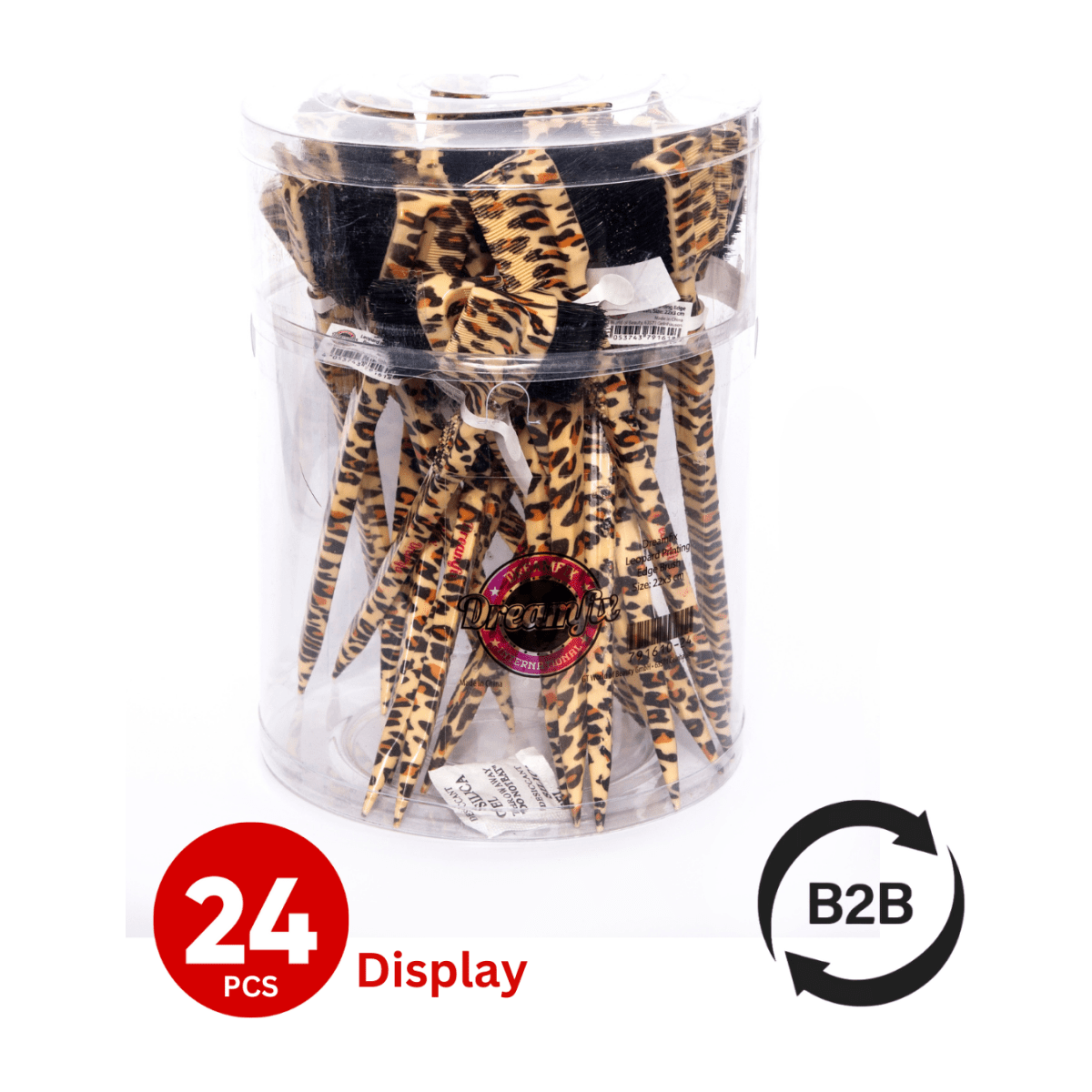 Dreamfix Health & Beauty Dreamfix Leopard Printing Edge Brush Size : 22*3cm