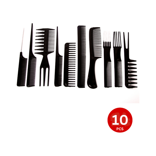 Dreamfix Health & Beauty Dreamfix Rat Tail Comb Set 10pcs