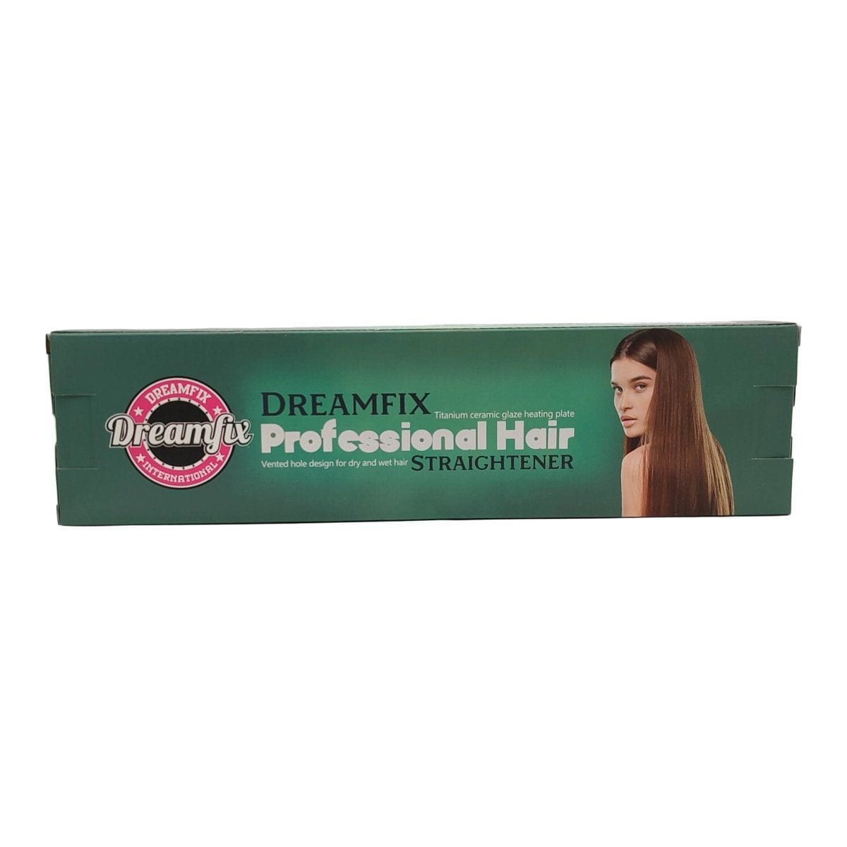 Dreamfix Health & Beauty Dreamfix Titanium InstaHeat Wet & Dry Straightener (Black)
