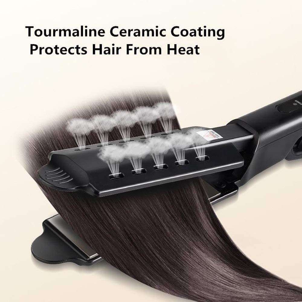 Dreamfix Health & Beauty Dreamfix Titanium InstaHeat Wet & Dry Straightener (Black)