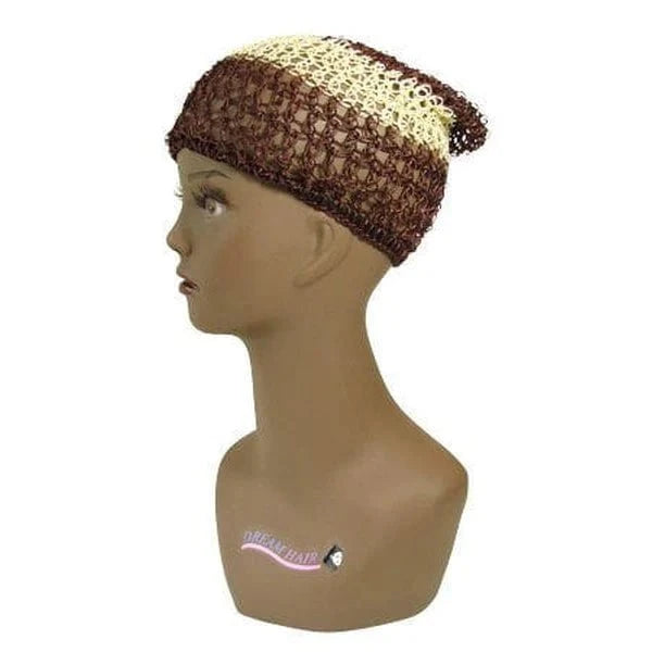 Dreamfix Health & Beauty Hair Net Mix Brown/& Cream Dreamfix Hair Net Caps