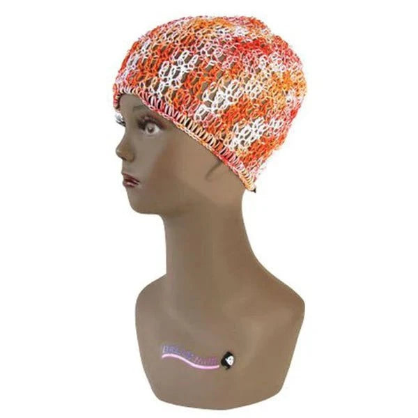 Dreamfix Health & Beauty Hair Net Mix Orange & white Dreamfix Hair Net Caps