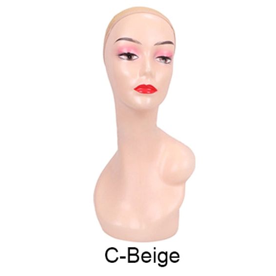 Dreamfix Health & Beauty #white Dreamfix Mannequin Head Long