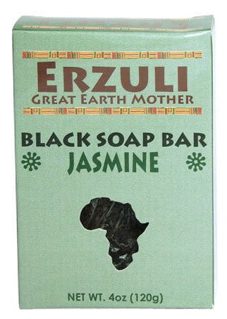 Erzuli Erzuli Black Soap Jasmine 4oz/120g