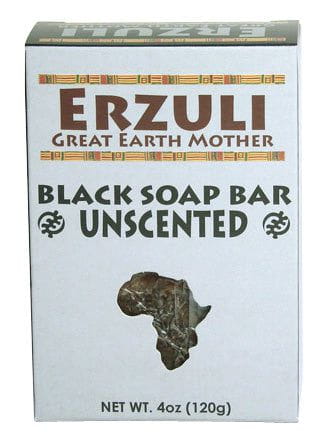 Erzuli Erzuli Black Soap Unscented 4oz/120g