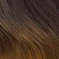 Feme 18" = 45 cm / Schwarz-Gold Hellbraun Mix Ombre #TR1B/27 Feme Kanubia Bundle Weave Brazilian Loose Cheveux synthétiques 16''/18''/22''