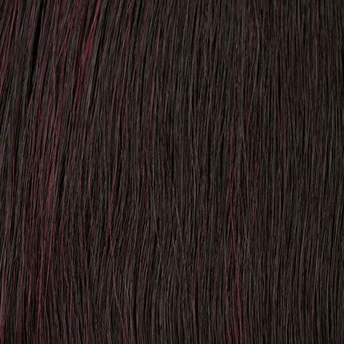 Hair by Sleek 18" = 45 cm / Schwarz-Rot Mix