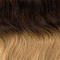 Hair by Sleek Mittelbraun-Gold Hellblond Mix Ombre #TT4/27 Sleek Fashion Idol 101 Premium Karyn Lace Parting Perücke 22" - Synthetisches Haar