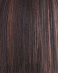 Hair by Sleek Schwarz-Braun Mix #F1B/30 Sleek Yaya Synthetic Lace Parting Wig 10" - Kinky Jerry Curl