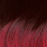 Hair by Sleek Schwarz-Rot Mix Ombre