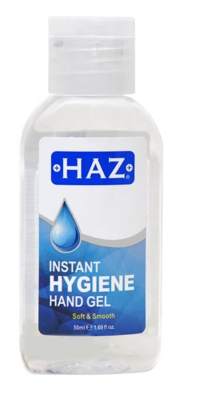 HAZ HAZ: Hand Sanitizer Hygiene Hand Gel 50ml