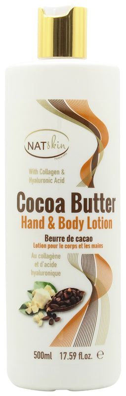 HAZ HAZ NATskin Cocoa Butter Hand & Body Lotion 500ml