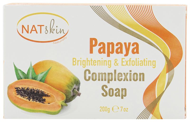 HAZ Natskin: Papaya Brightening & Exfoliating Soap 200G