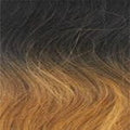 Impression Schwarz-Gold Hellbraun Mix Ombre #DE27 Impression Wave - Marley Twist - Cheveux synthétiques