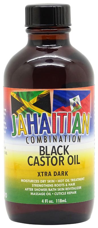 Jahaitian Combination Jahaitian Combination Black Castor Oil Xtra Dark Hot Oil Treatment 118ml