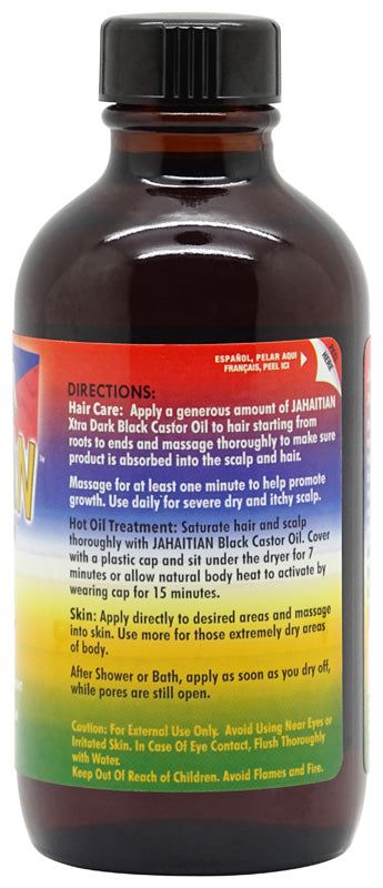 Jahaitian Combination Jahaitian Combination Black Castor Oil Xtra Dark Hot Oil Treatment 118ml