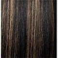 Janet Collection Schwarz-Gold Hellbraun Mix #FR1B/27 Janet Collection Prestige One Alco Remy Yaki Weave 6 pcs 100% Remy Human Hair