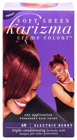 Karizma Karizma Permanent Hair Color Electric Berry :6R   21410 Karizma Soft Sheen Permanent Creme Hair Colour